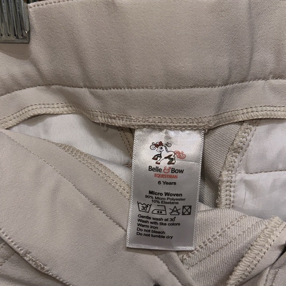 Equestrian Belle and Bow Boys Show Jodhpurs - Picture 5 of 6